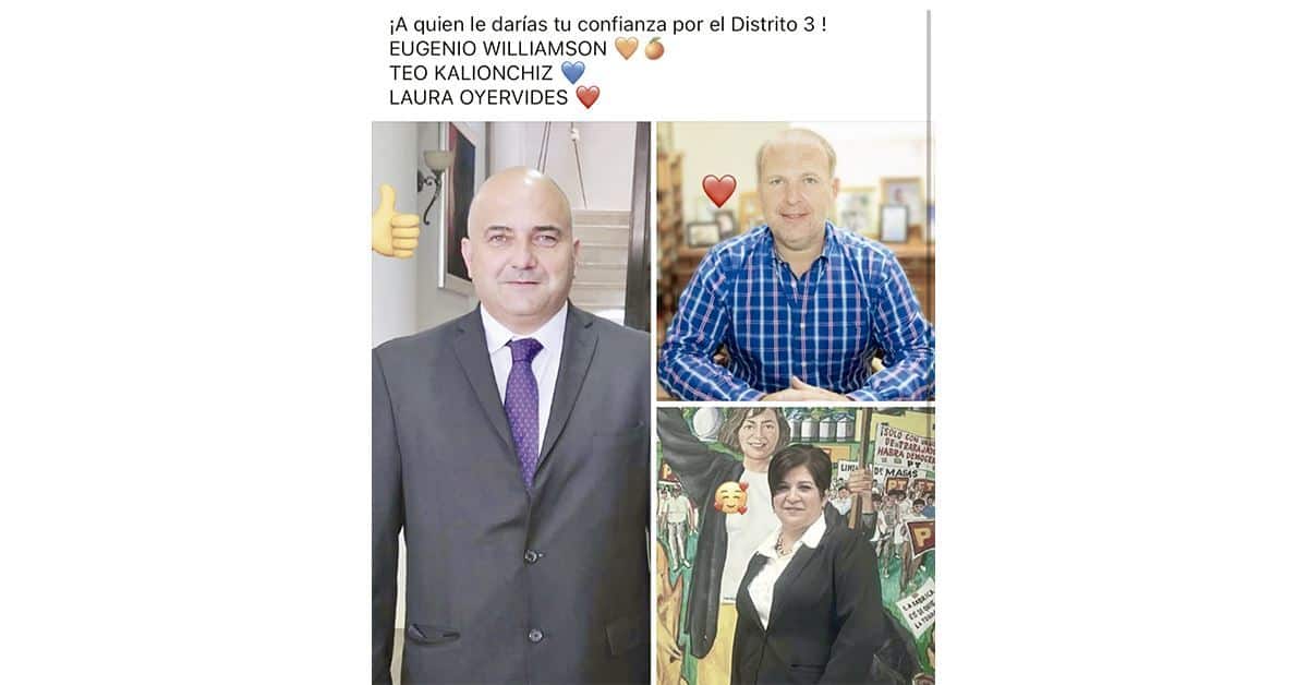 “La decisión todavía no está tomada, creo que se necesitan empresarios en el ámbito político”, dijo Eugenio Williamson.