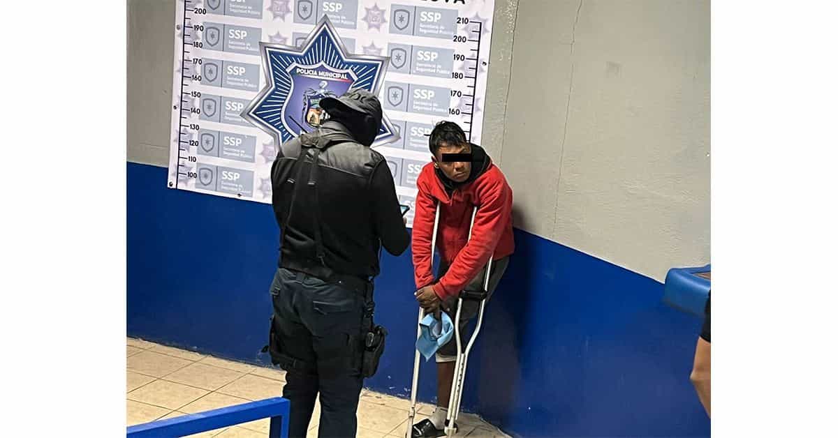 Pone ladrón un pie en las celdas