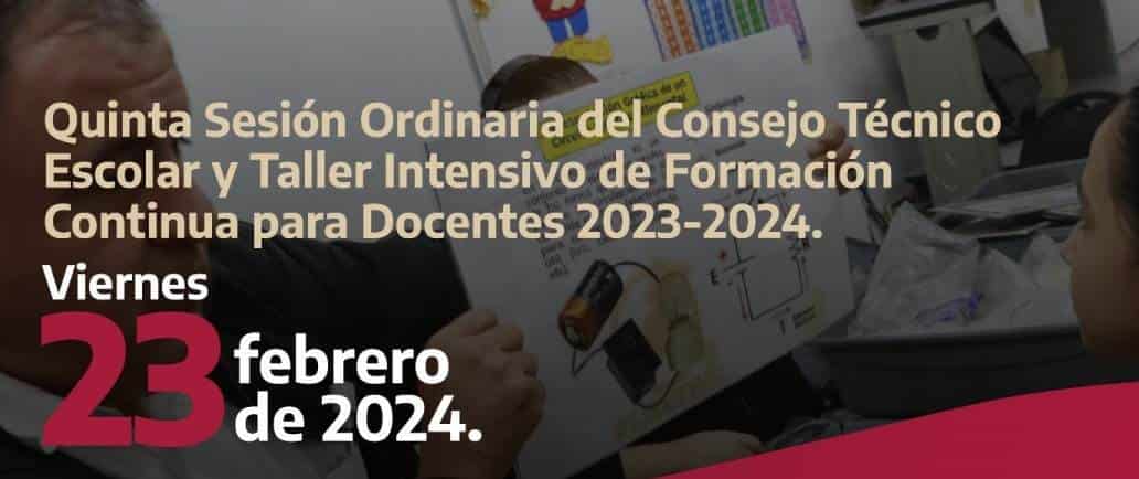 Hoy 5ª. sesión de Consejo Técnico