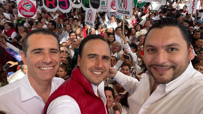 Listos candidatos del PRI