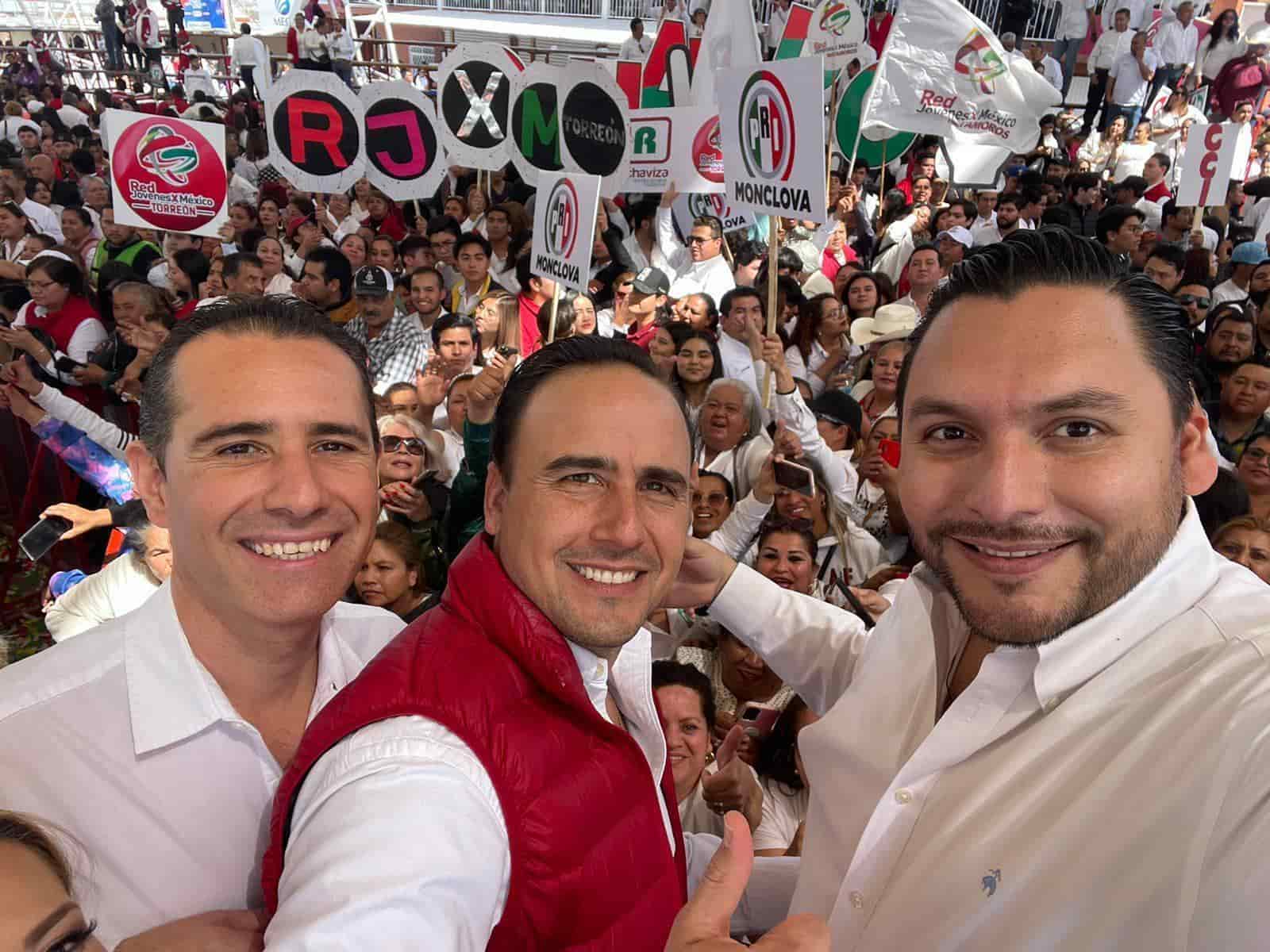 Listos candidatos del PRI