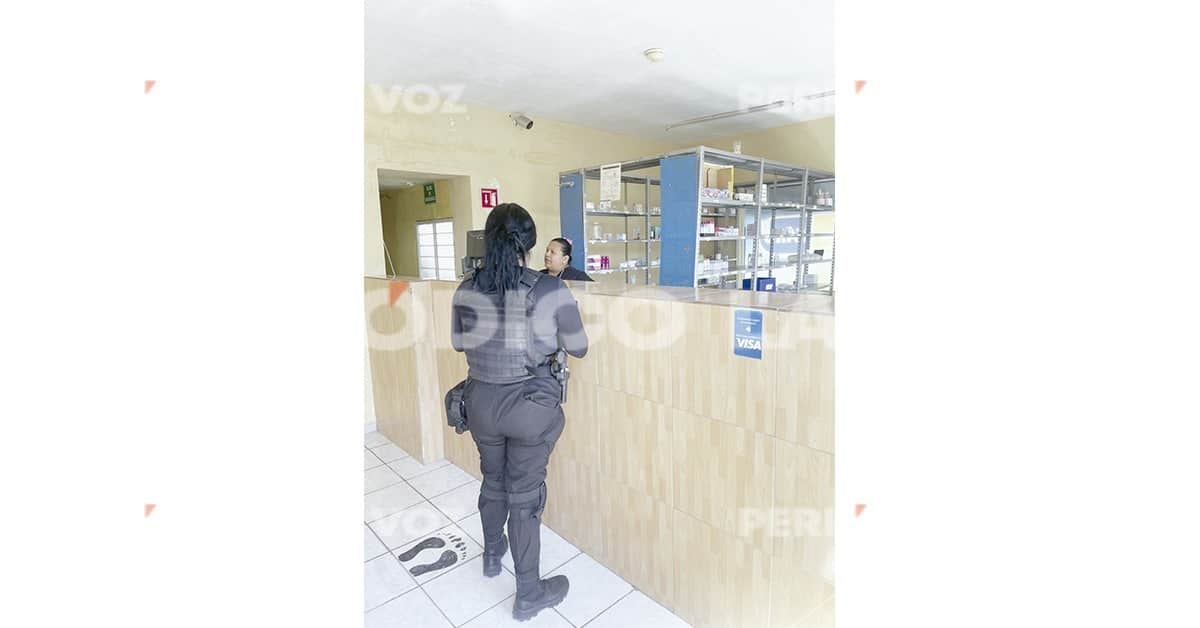 El adicto ingresó a la farmacia en sus intentos por obtener a toda costa una caja de Clonazepam, para continuar drogándose.