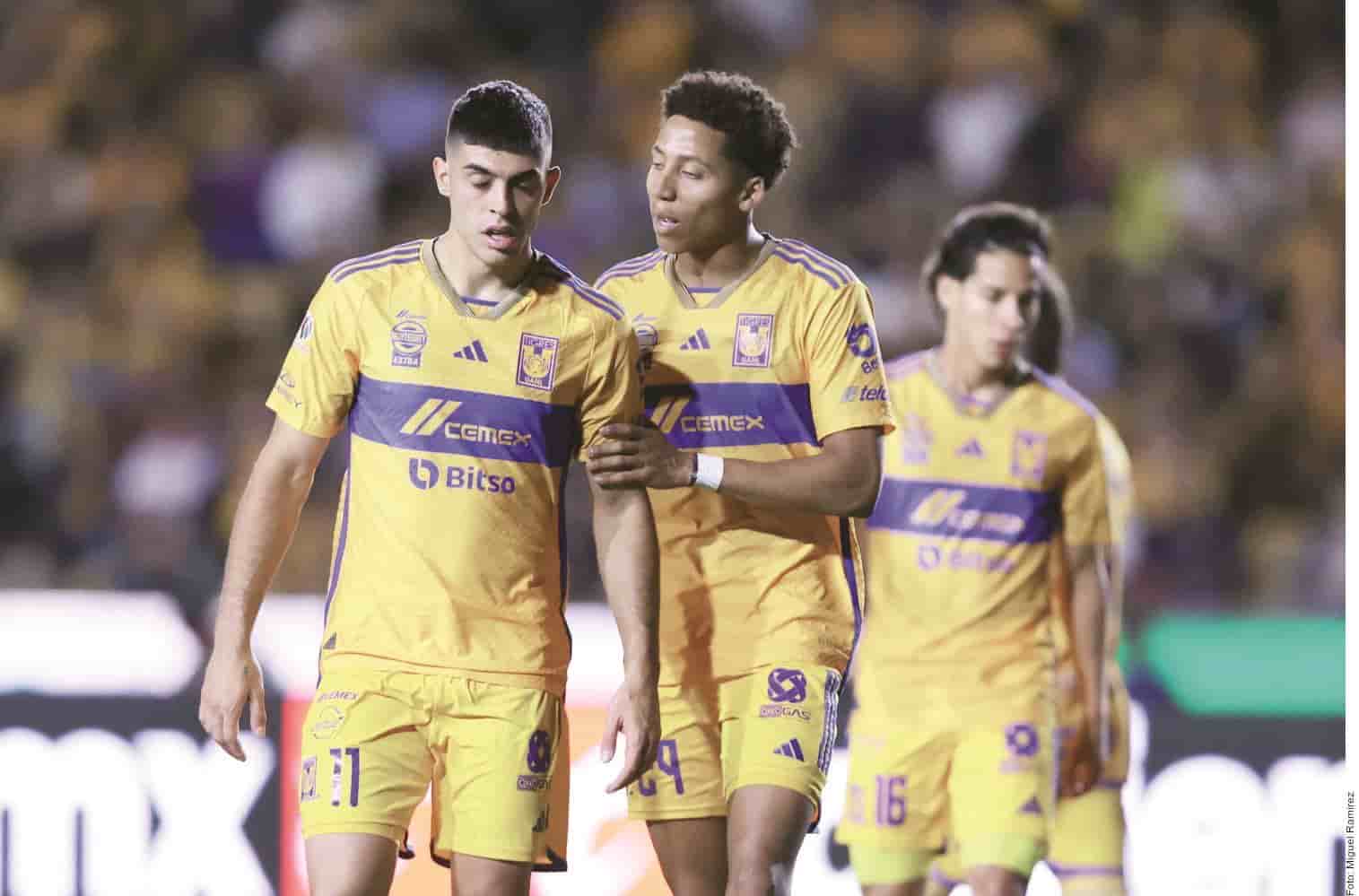 Tigres no puede con un apurado Atlas y liga dos sin ganar 
