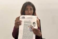 Madre busca desesperadamente a sus hijos desaparecidos desde hace dos años