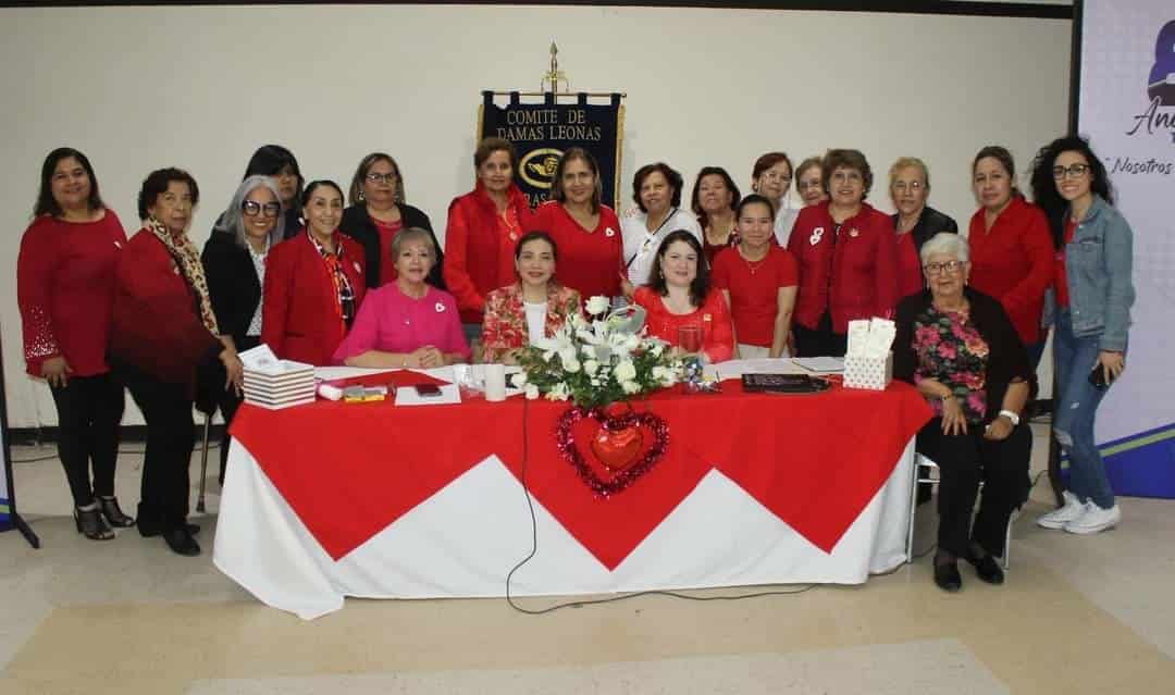 Se llevó a cabo el encuentro mensual del Comité de Damas Leonas del Club