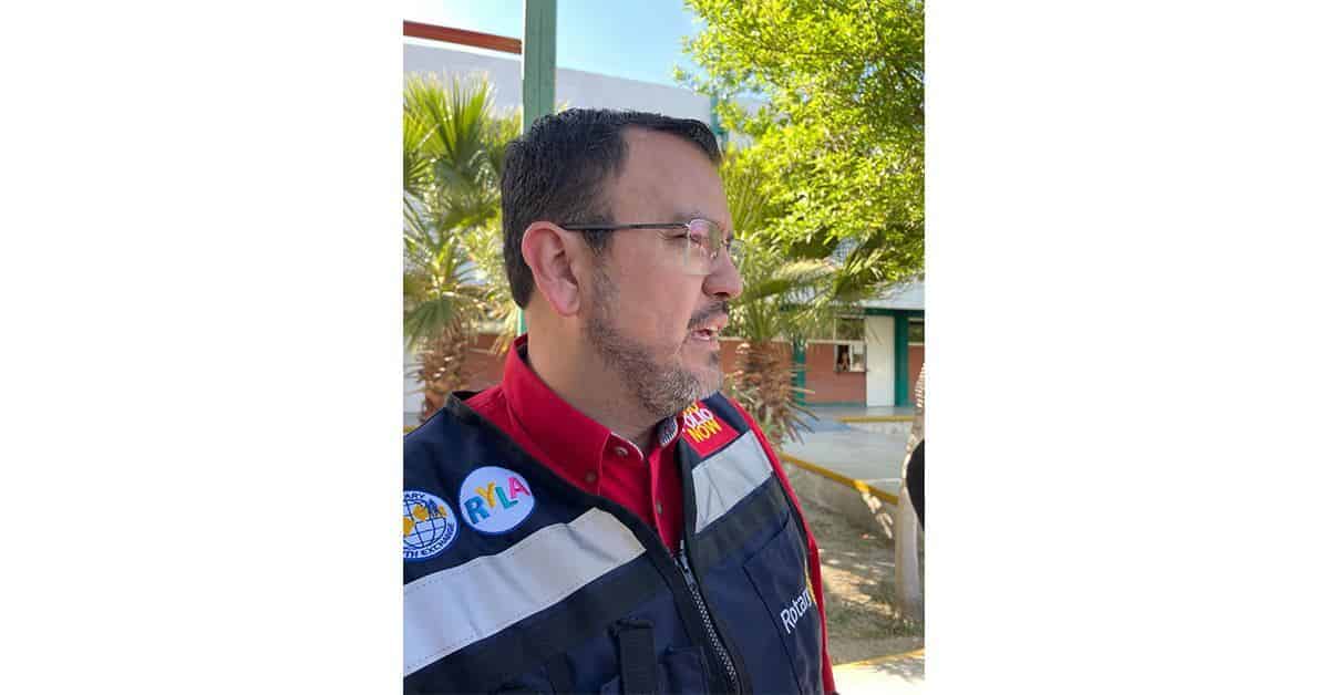 Gobernador Rotary, Oscar Fabián Gutiérrez.