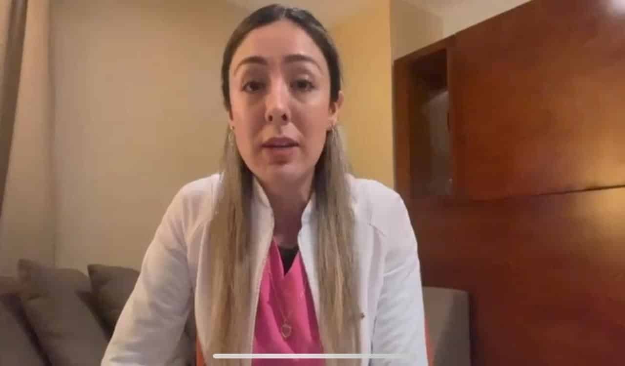 Difunde ginecóloga del IMSS video donde asegura que nada tuvo que ver con las presuntas negligencias médicas en su contra.