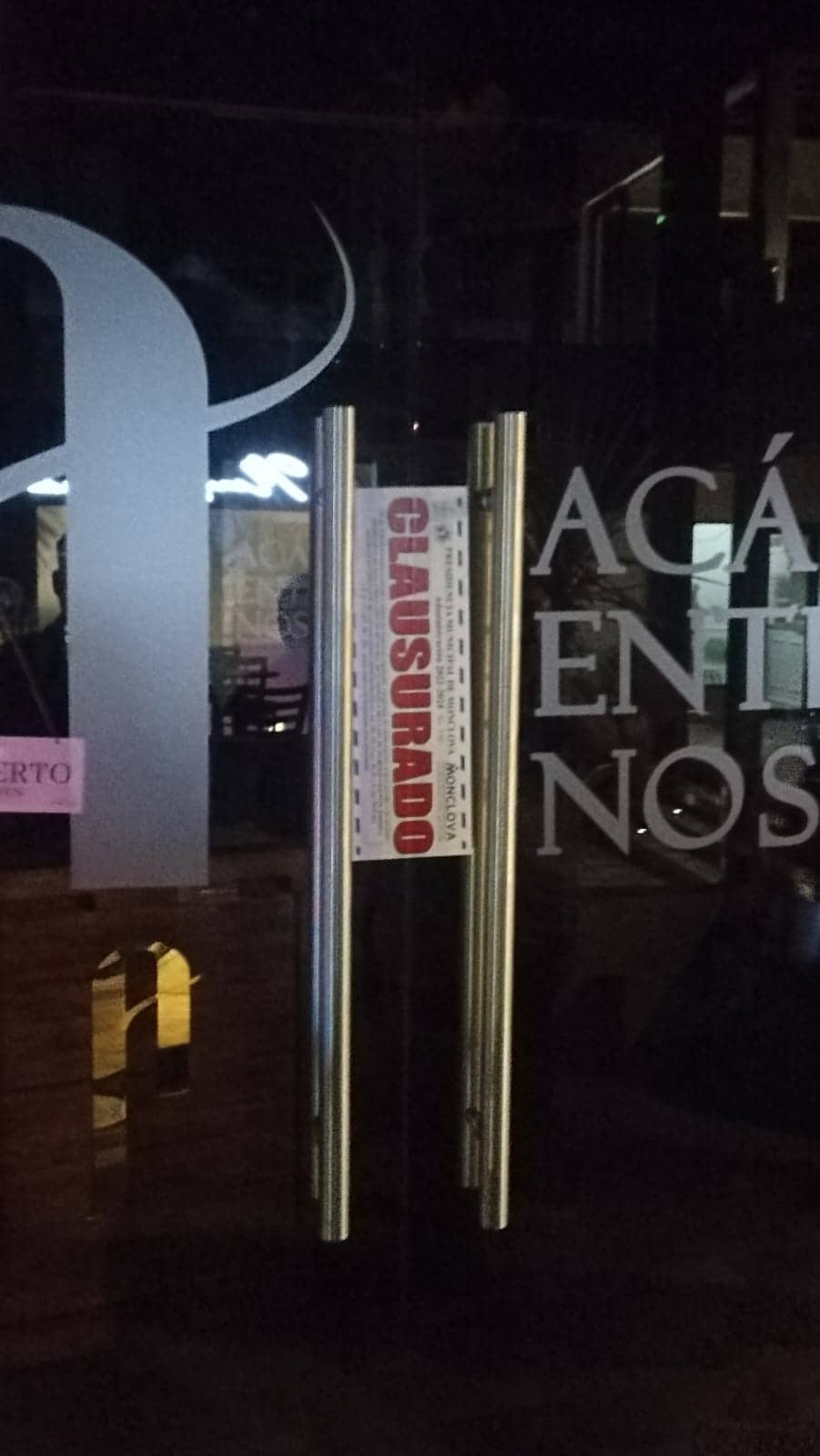 Clausuran bar por exceso de ruido