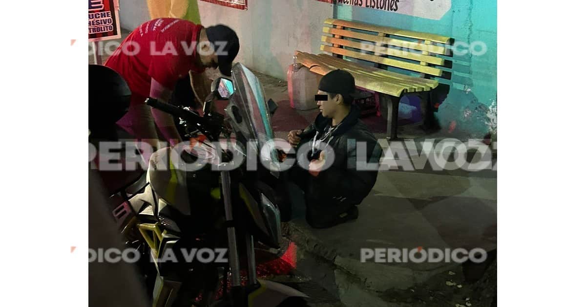 Jesús Heriberto resultó lesionado.