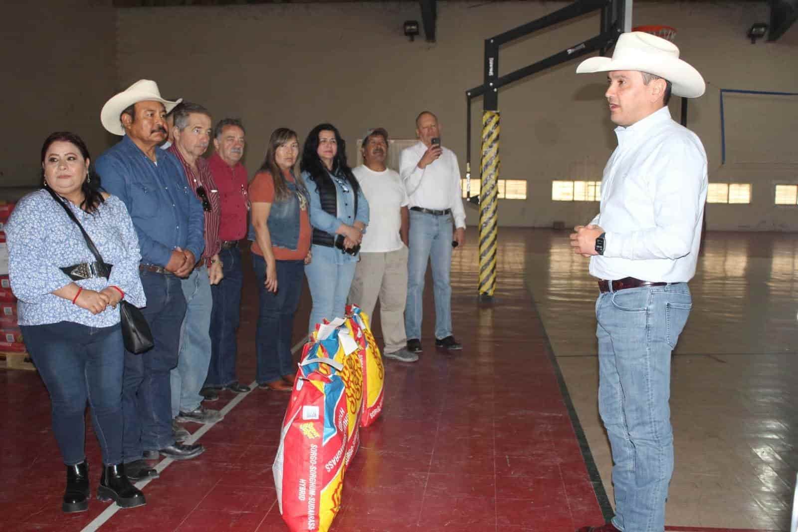 Se benefician 70 productores en Allende