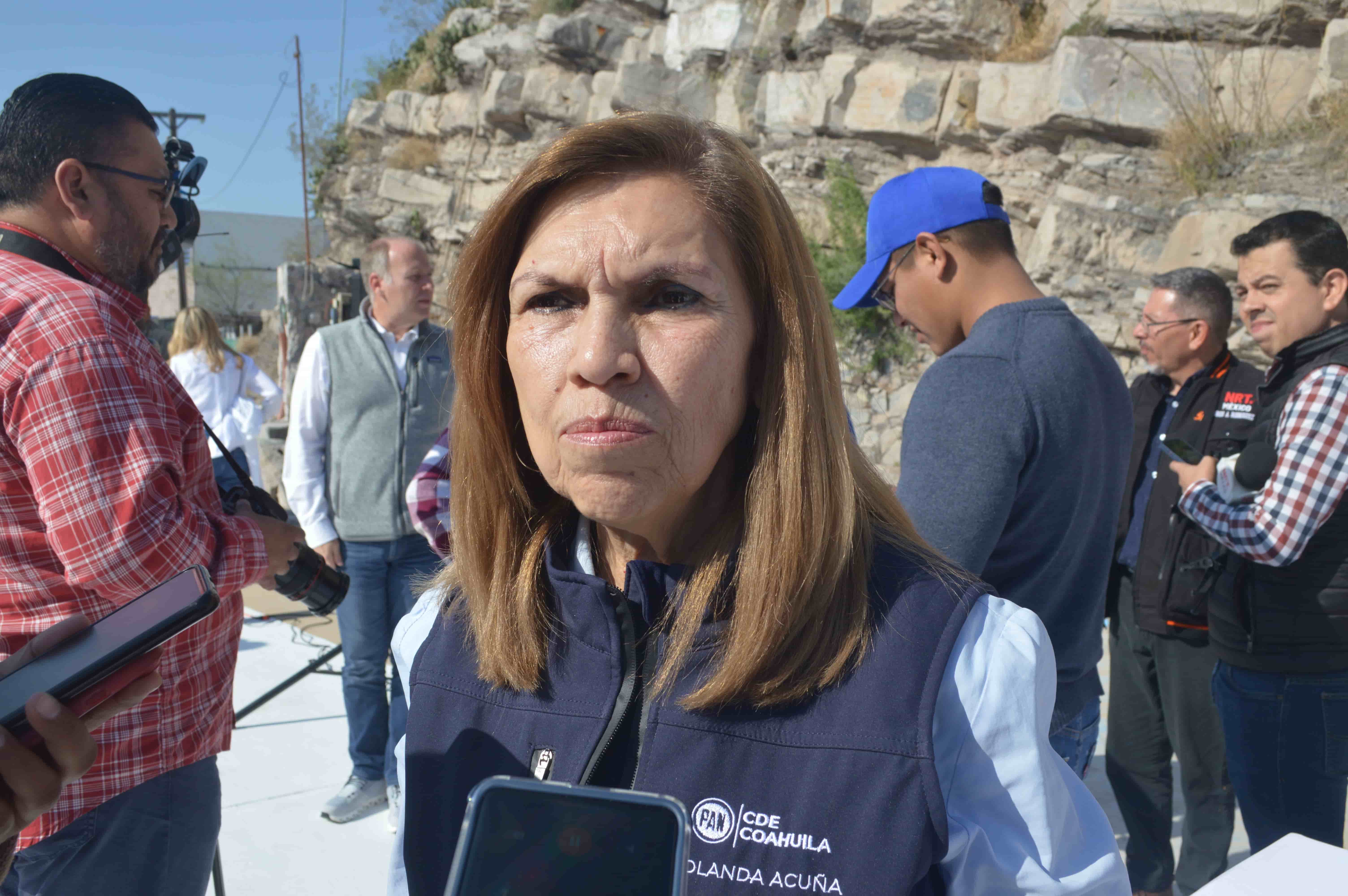 “Sabemos que vamos a salir adelante por el trabajo que se ha hecho en la ciudad en diversas obras”, externó la presidenta del PAN, Yolanda Acuña.