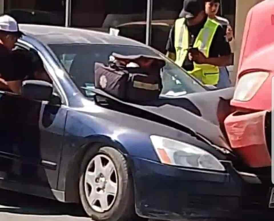 Aparatoso accidente
