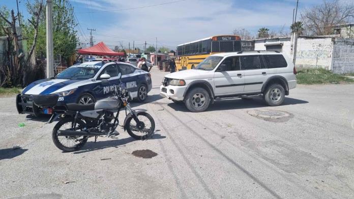 Deja choque de moto 1 herido y 2 detenidos Deja choque de moto 1 herido y 2 detenidos