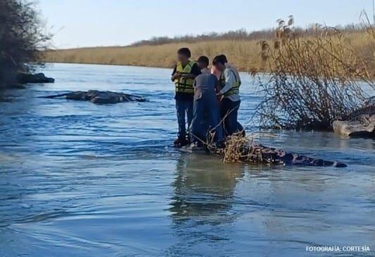 Récord ´negro´ de migrantes ahogados en el río Bravo