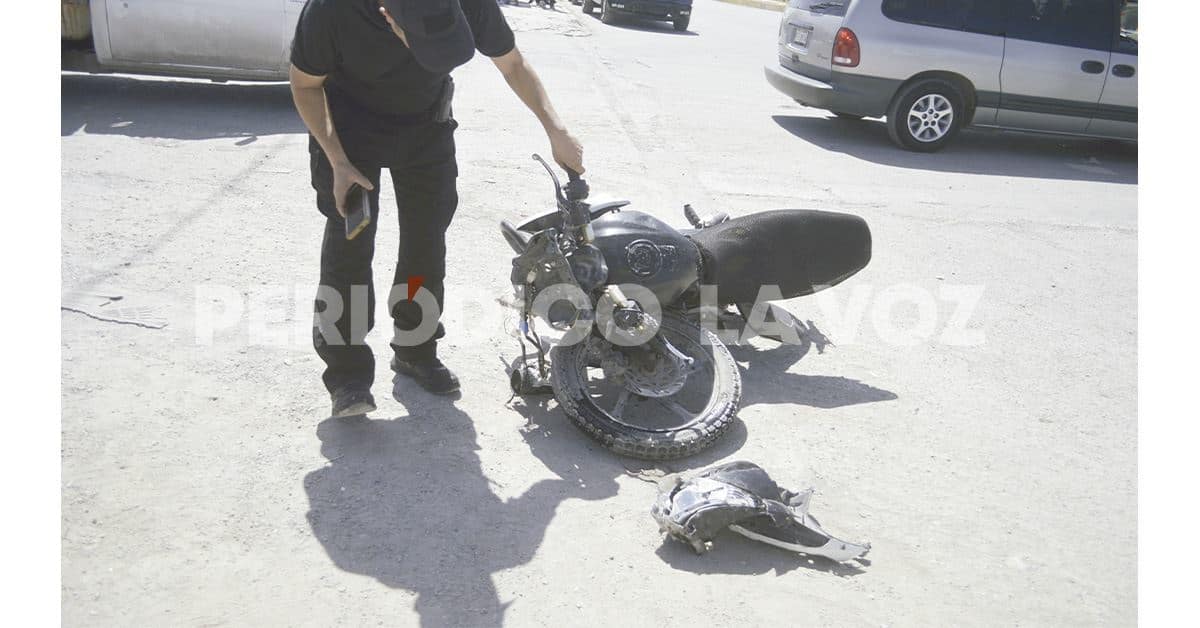 Grave motociclista por choque en Las Torres
