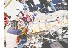 Grave motociclista por choque en Las Torres