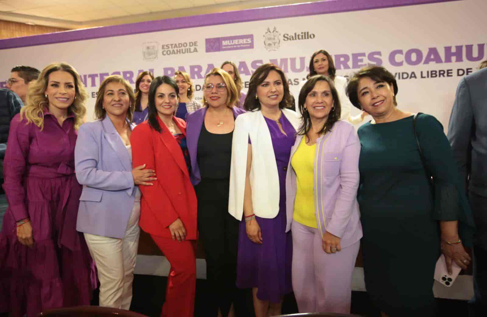 Se unen en Coahuila a favor de las mujeres