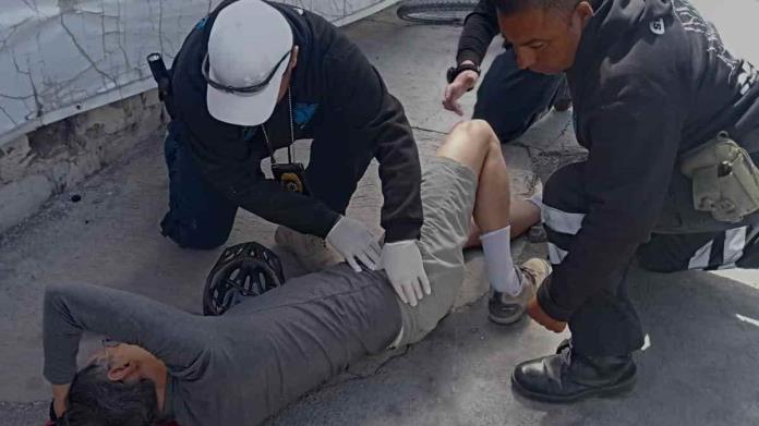 Tumba lona a ciclista Tumba lona a ciclista