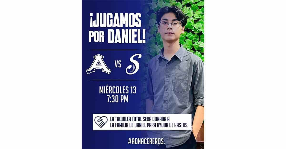 Acereros Monclova se solidariza con familia de Daniel, destinará el cien por ciento de taquilla generada por el primer juego de pretemporada.