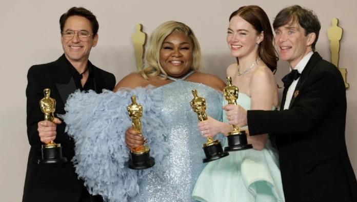 Oppenheimer triunfa en los Oscar; conoce la lista completa de ganadores