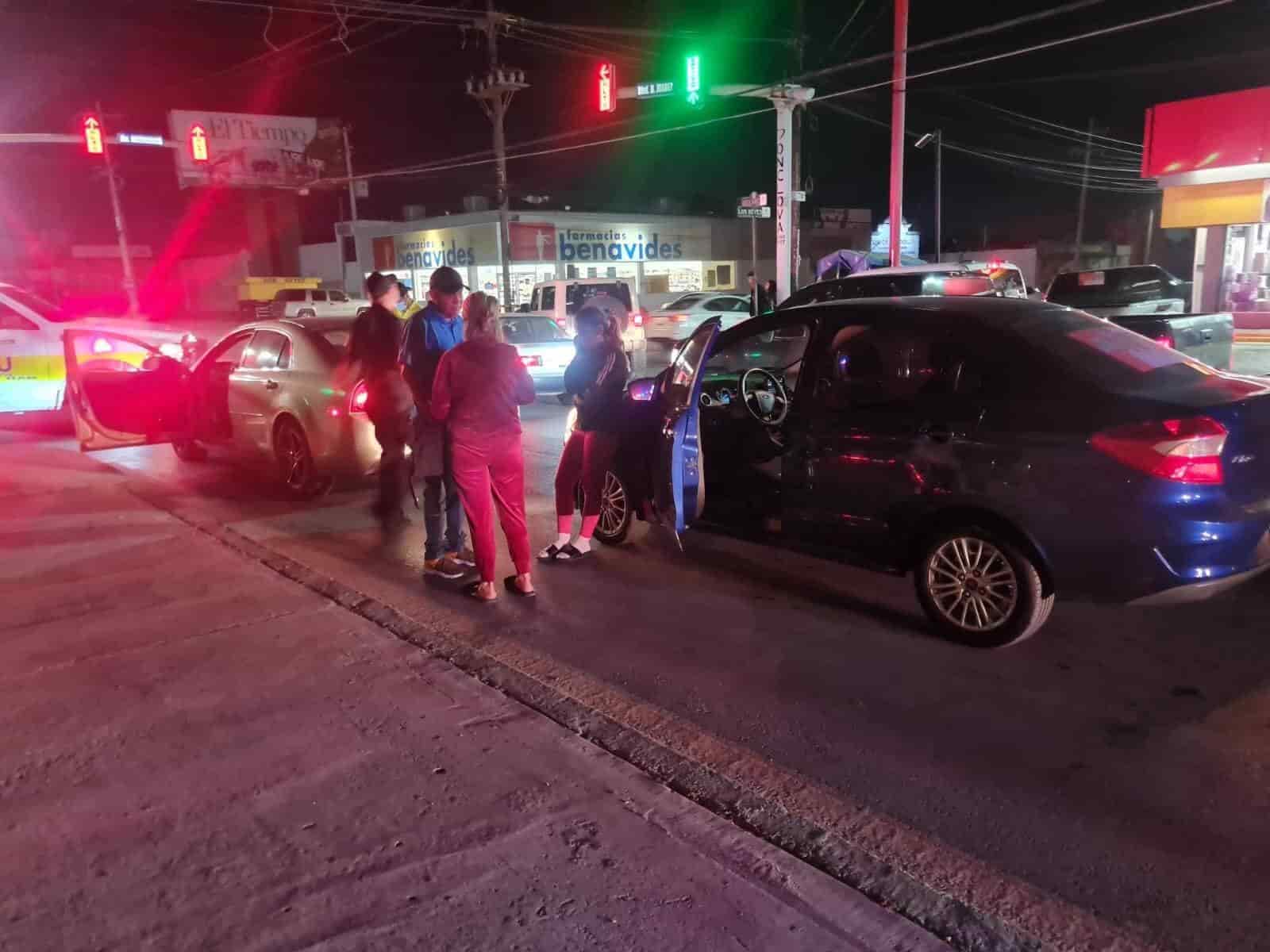 El alcance dejó daños mínimos.