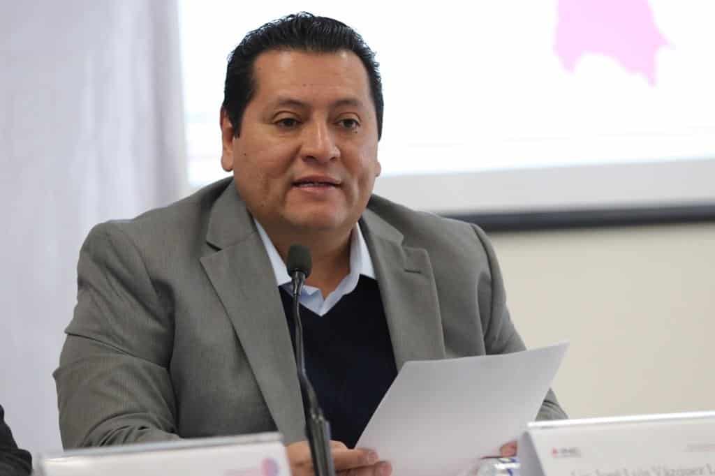 José Luis Vázquez López, vocal ejecutivo del Instituto Nacional Electoral (INE).