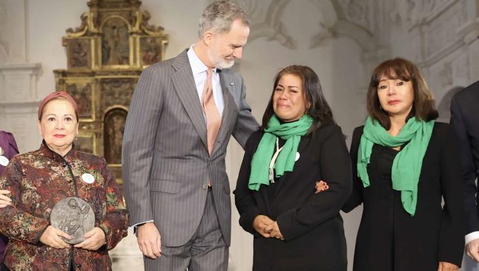 Rey de España premia a ONG mexicana que busca a familiares a desaparecidos