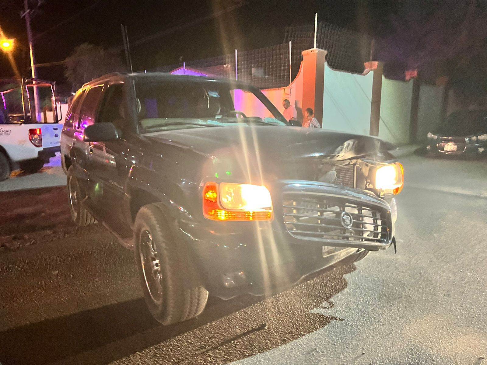 Cuatro heridos en fuerte accidente