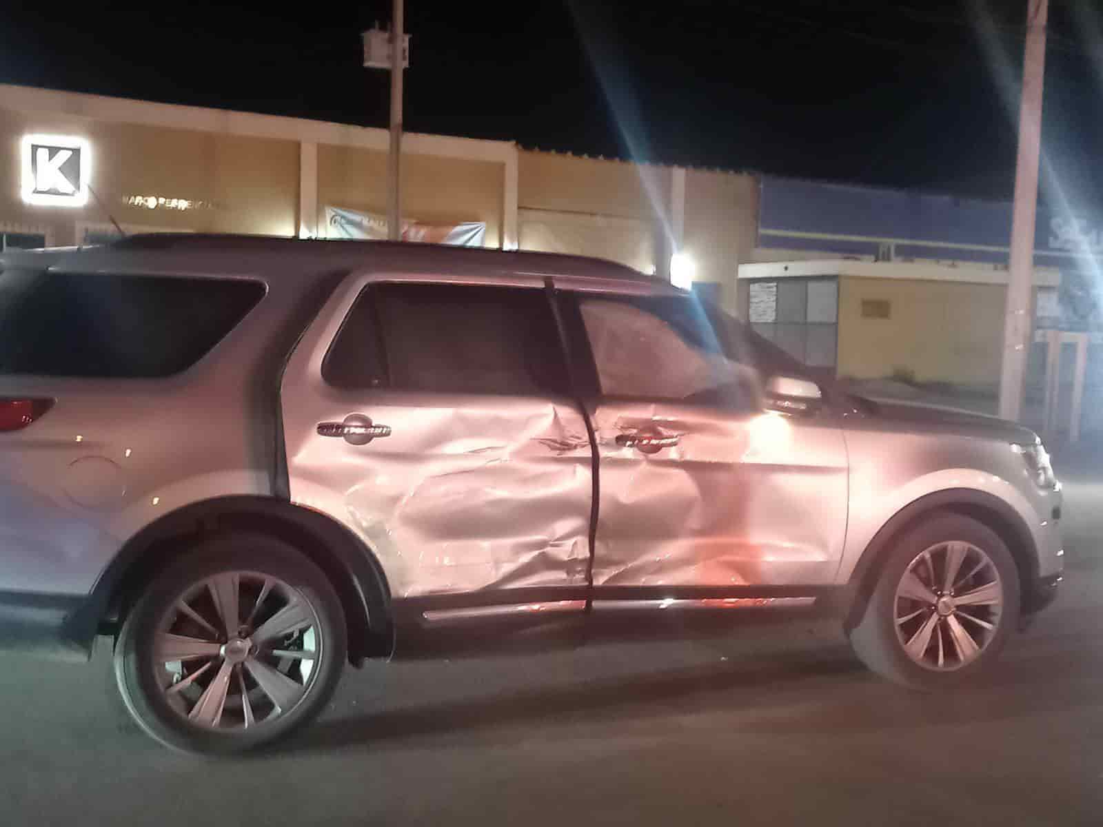 Cuatro heridos en fuerte accidente