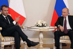 Macron responde a Putin que Francia también cuenta con armamento nuclear