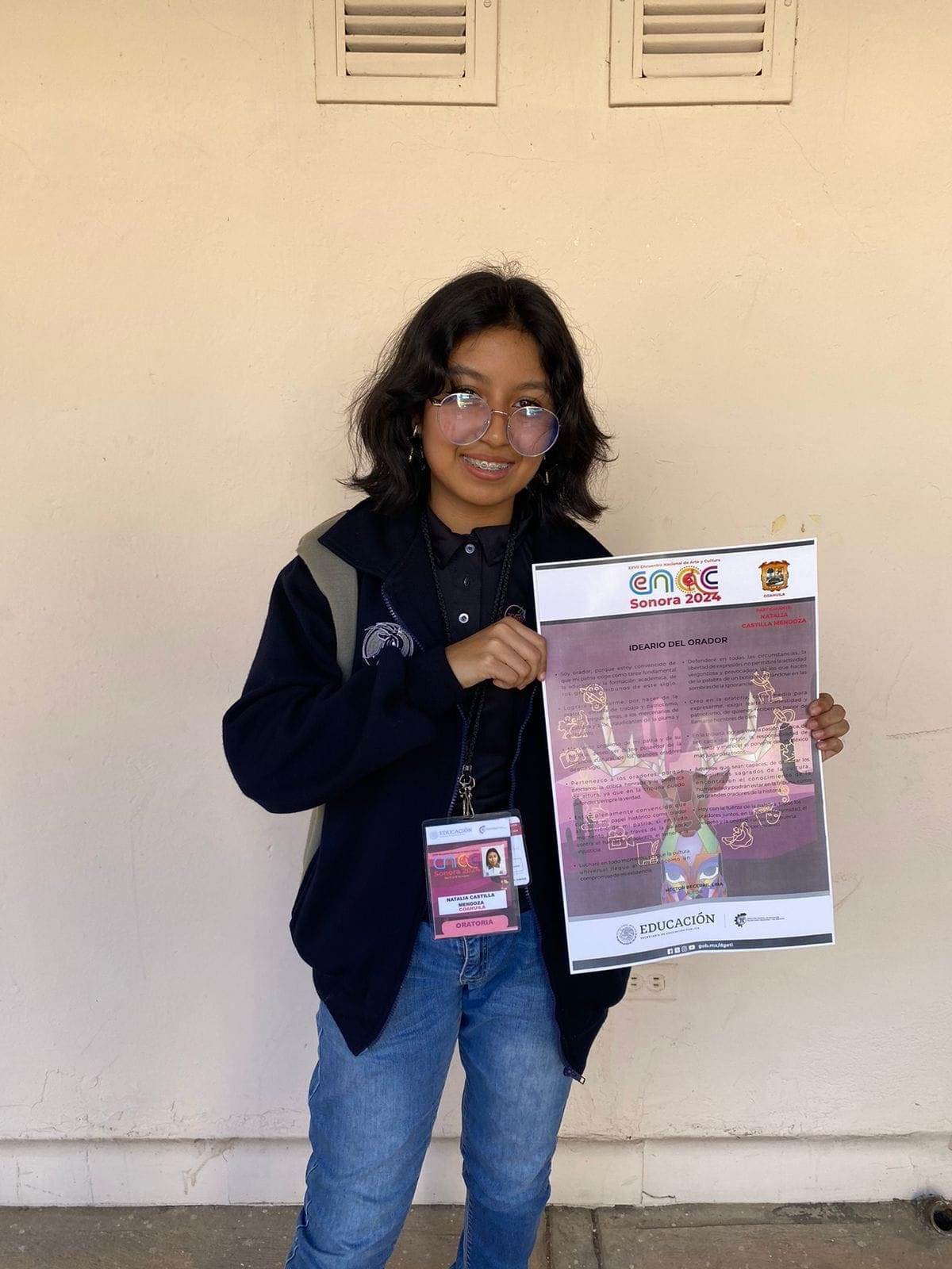 Viaja joven acuñense a Hermosillo, Sonora, a concurso Nacional de Oratoria