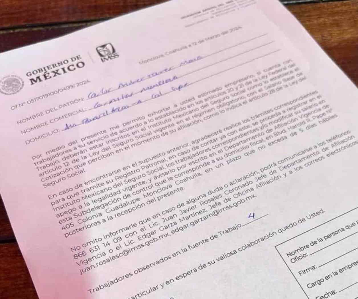 Va IMSS contra patrones
