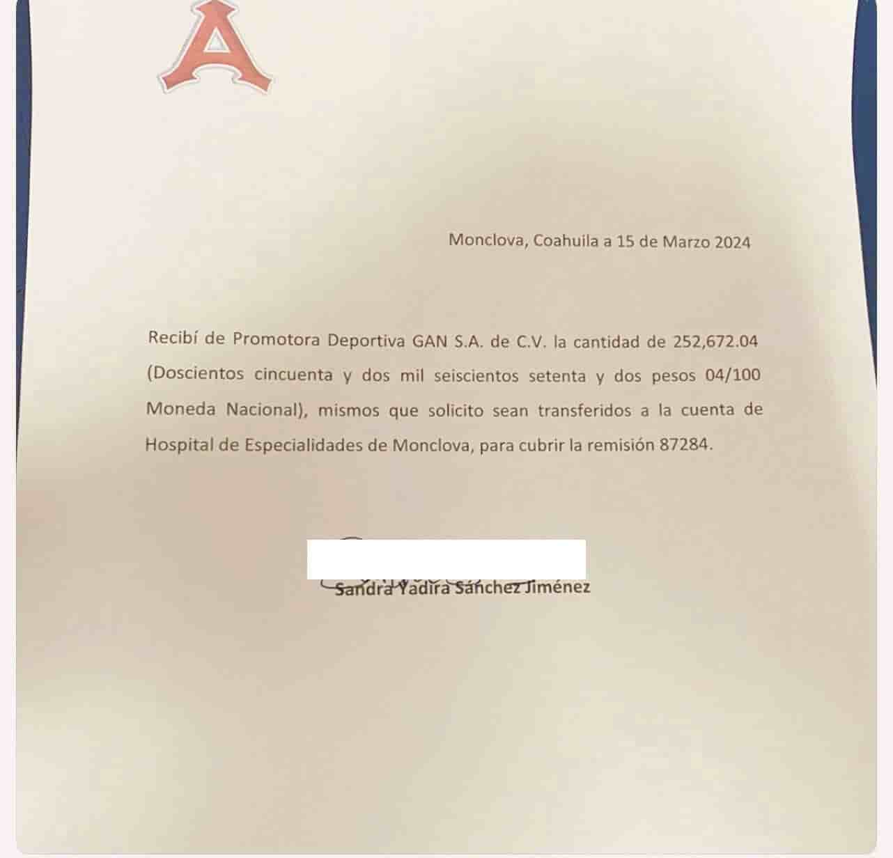 La afición de Acereros de Monclova demostró el buen corazón que tienen.