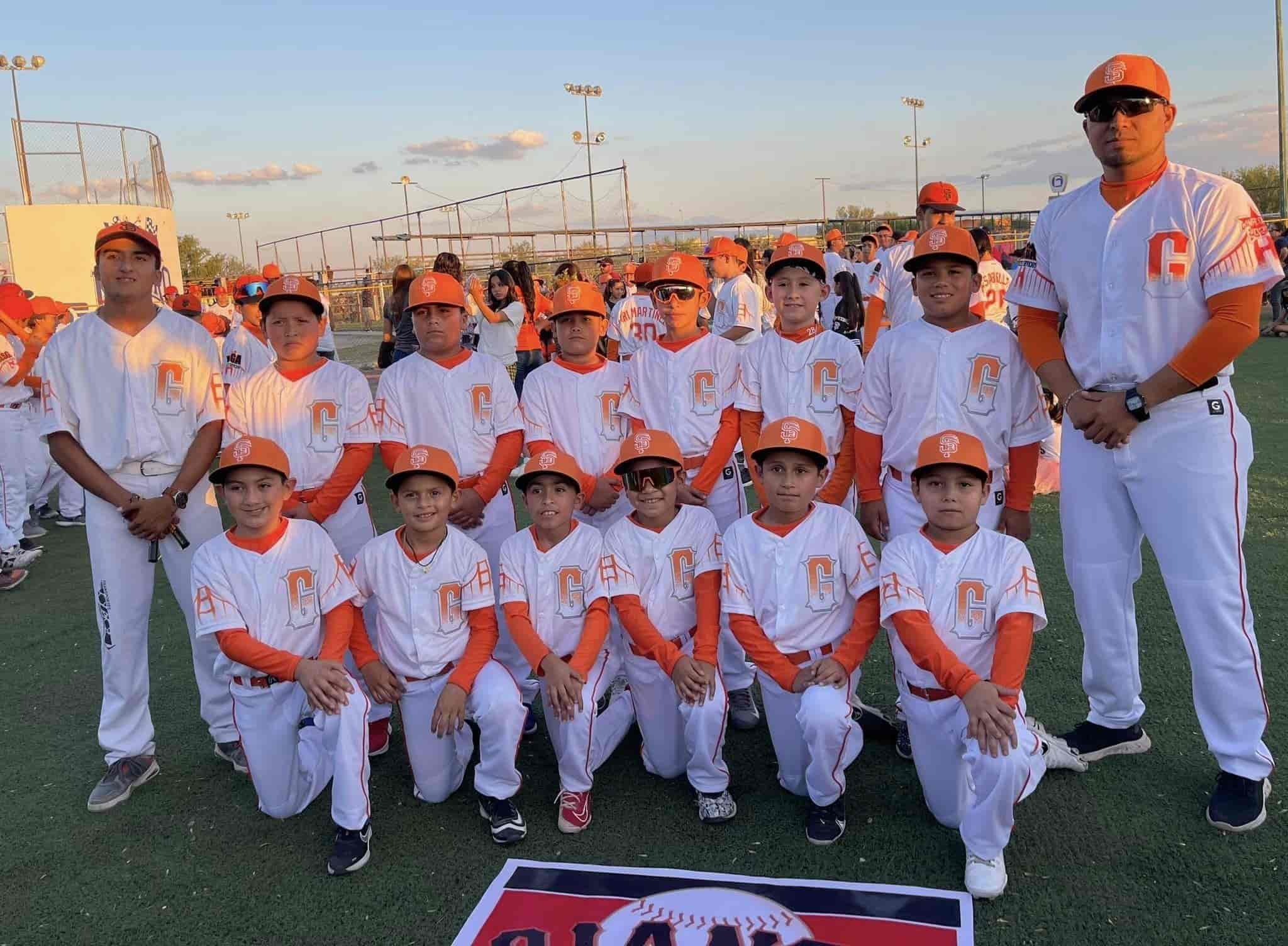 Gigantes A, le falta una victoria para ser campeón en 11-12 años.