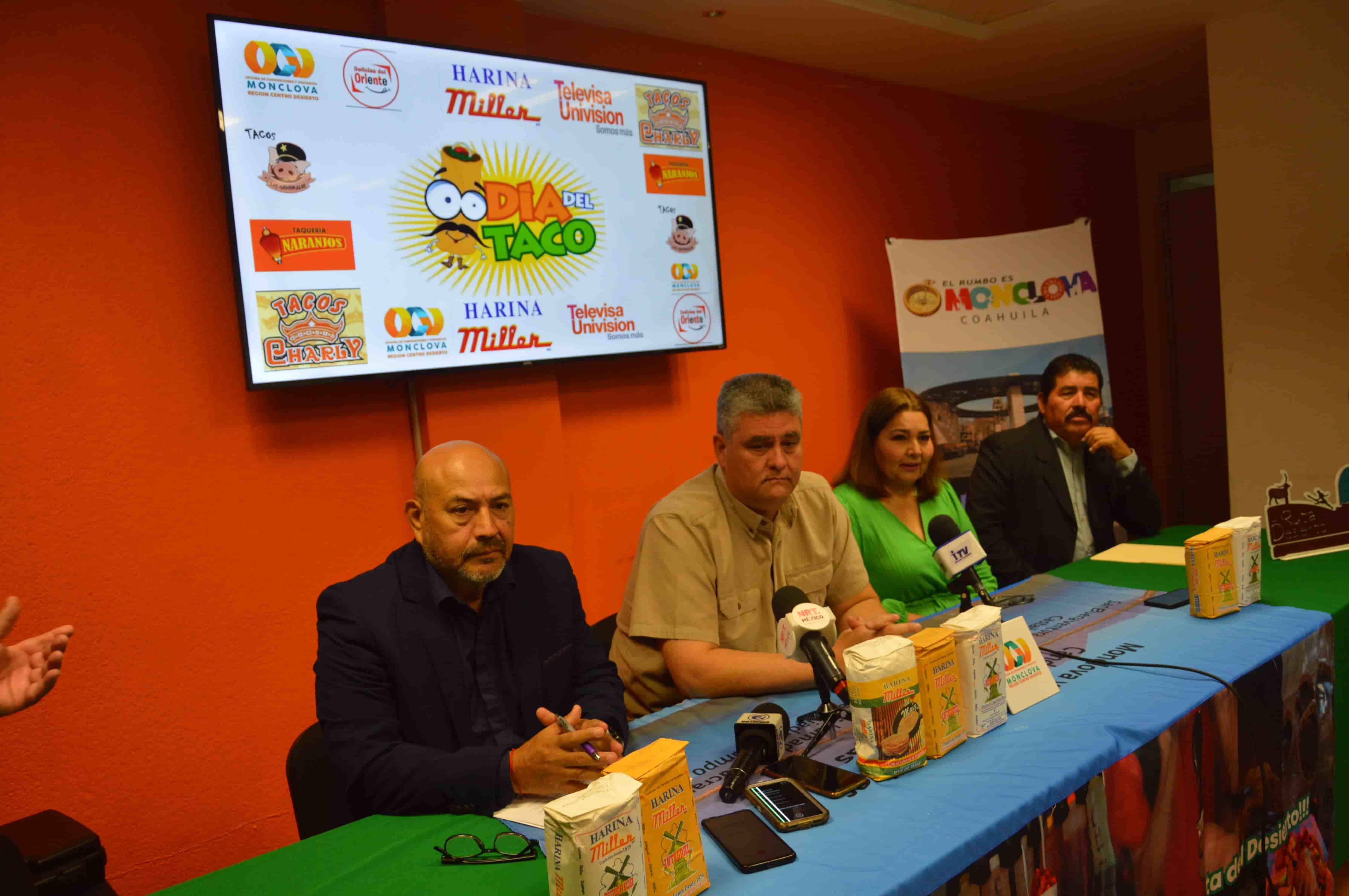 Invitan a las familias de la región a que acudan a la plaza principal este domingo 24 de Marzo al Día del Taco.
