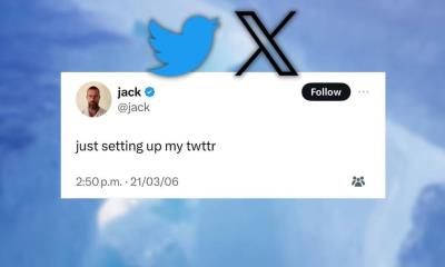 Un día como hoy pero en 2006, se publicó el primer tweet por Jack Dorsey