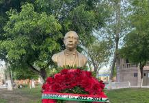 Conmemora el 218 aniversario del natalicio de Benito Pablo Juárez García