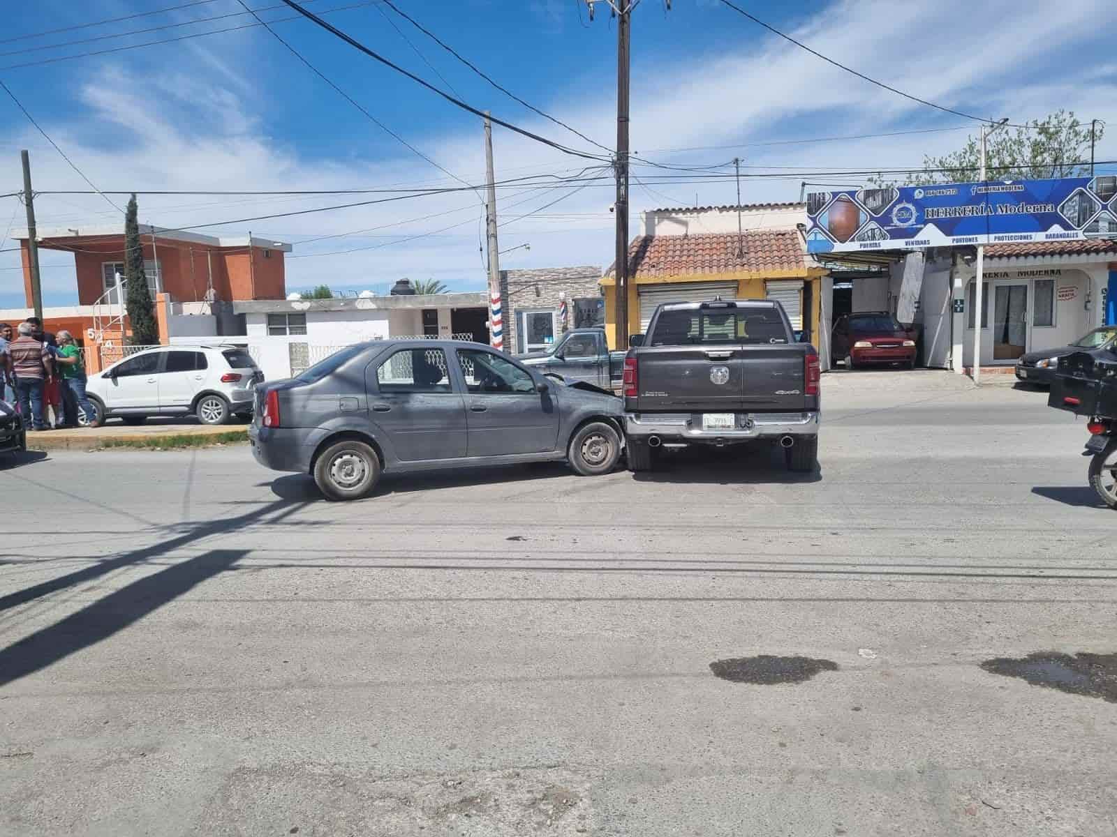 La conductora de la RAM se atravesó al paso del Aprio.