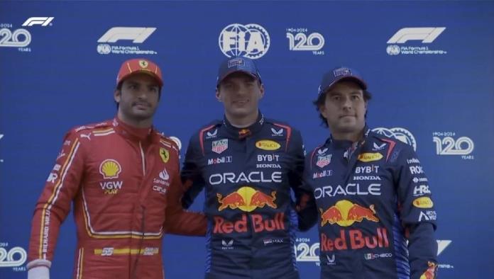 F1: Verstappen firma la pole en Australia; Checo saldrá tercero