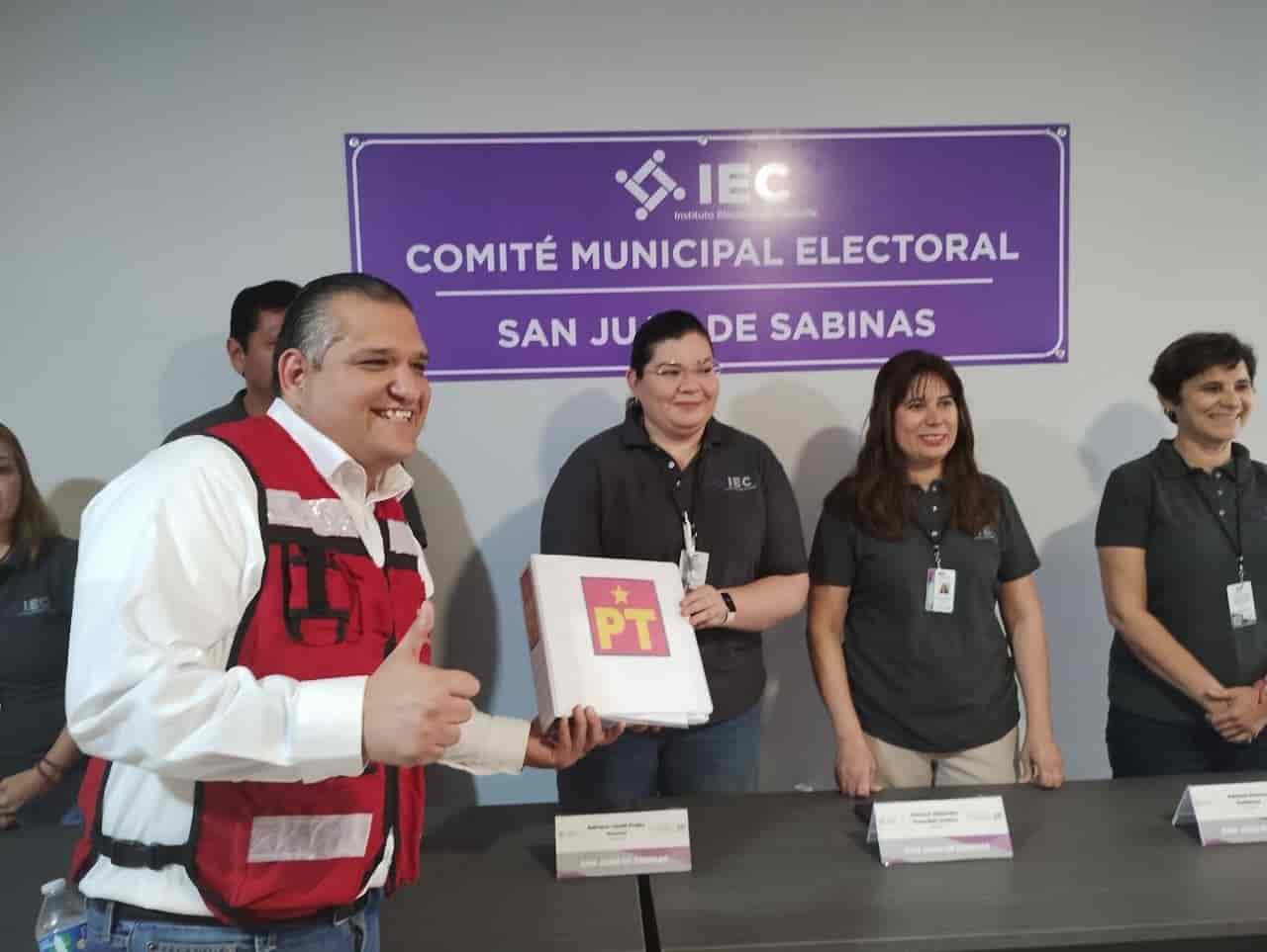 Registra candidatura en SJS “Bebo” Z. Cruz por PT