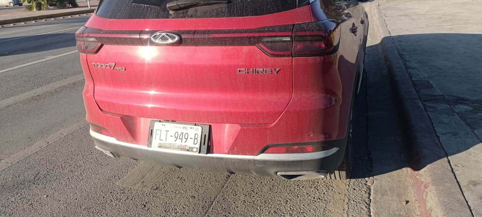 La conductora de la Chirey fue la responsable del choque por alcance.