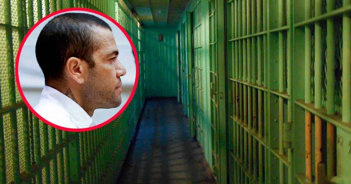 Dani Alves sale de prisión tras pagar fianza de 1 millón de euros
