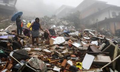 Suman 25 muertos por fuertes lluvias en el sureste de Brasil
