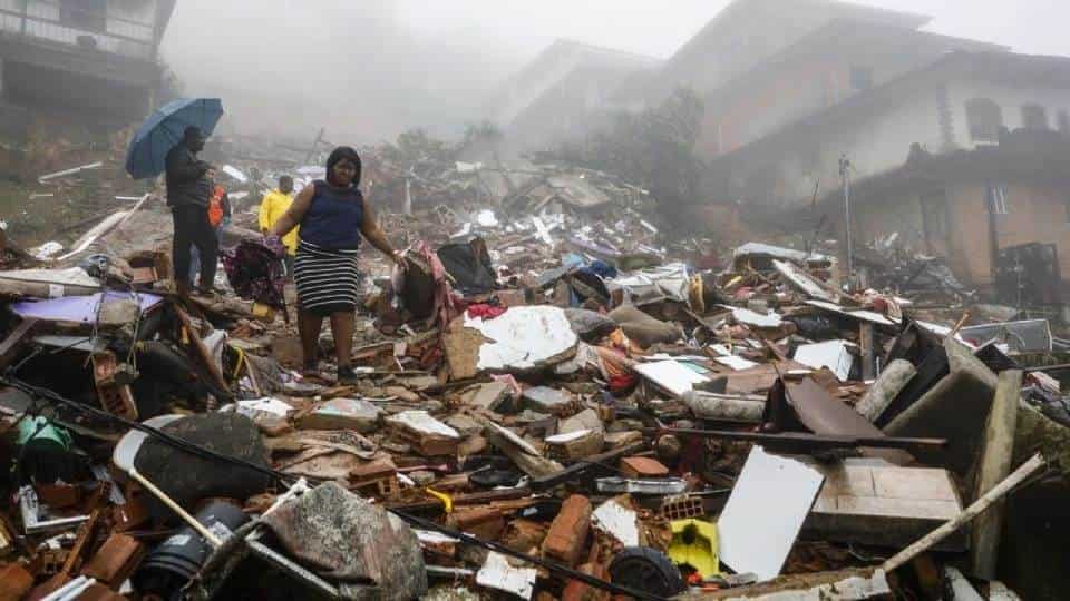 Suman 25 muertos por fuertes lluvias en el sureste de Brasil