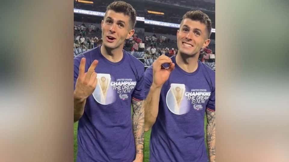 Christian Pulisic se burla de la Selección Mexicana por 2 a 0