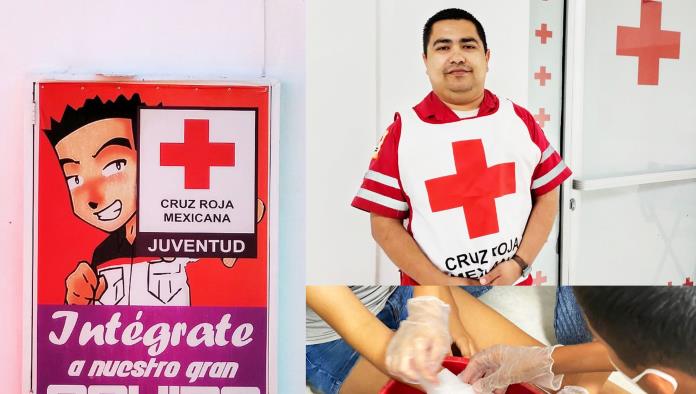 Juventud Solidaria: Oscar Vázquez Díaz lidera acciones humanitarias desde la Cruz Roja