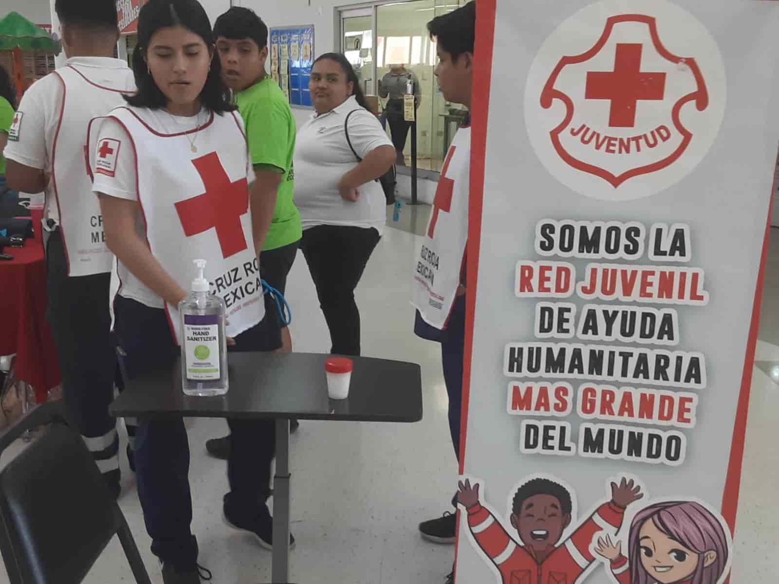 Juventud Solidaria: Oscar Vázquez Díaz lidera acciones humanitarias desde la Cruz Roja