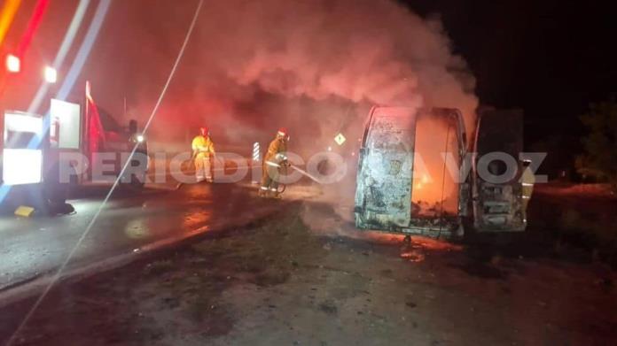 Se incendia unidad de utilería en la 57 Se incendia unidad de utilería en la 57