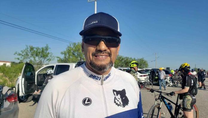 Paseo ciclista parte de Sabinas a la Presa; 17 años de tradición
