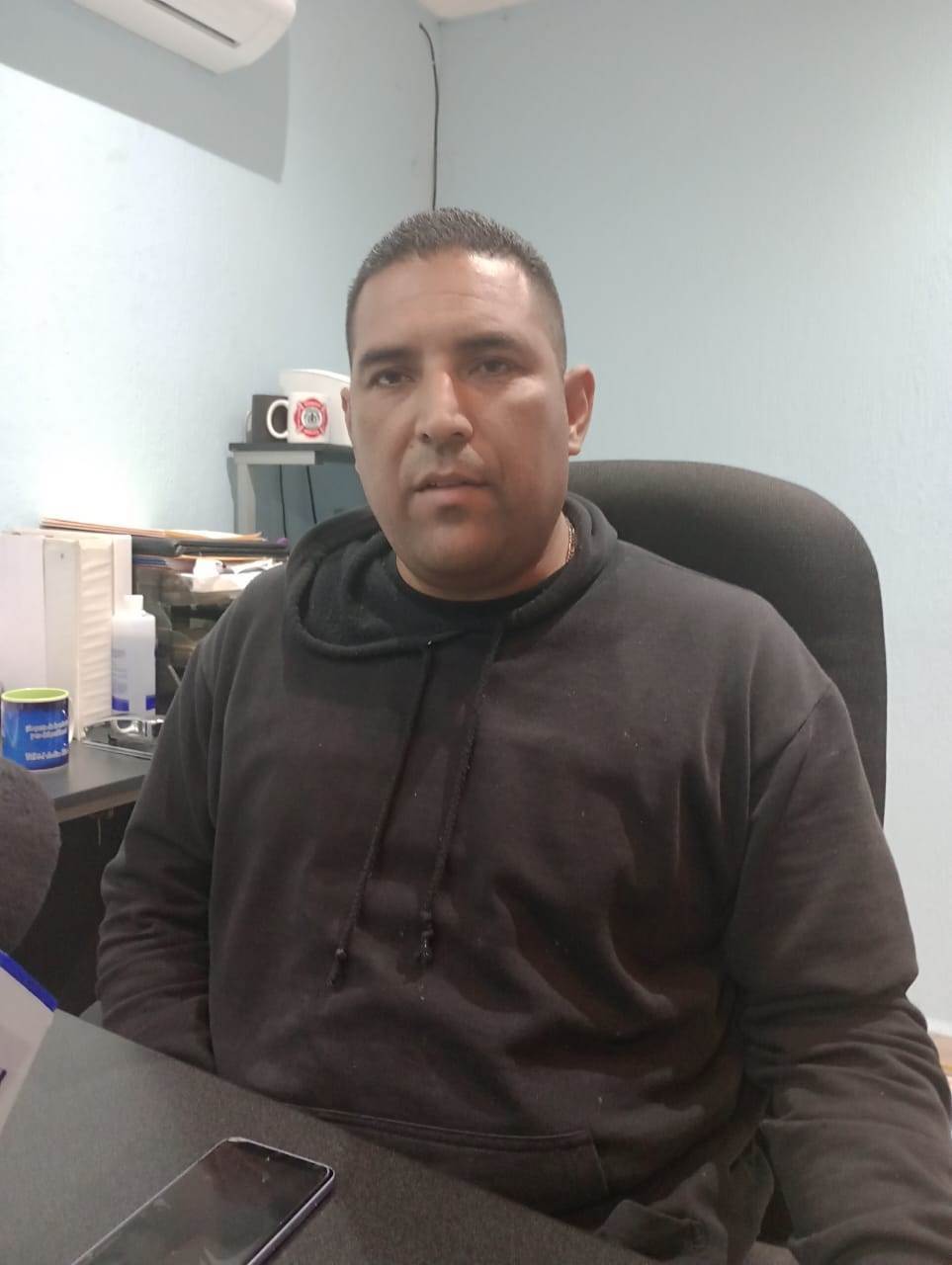 Julio Ríos, Director de Protección Civil.